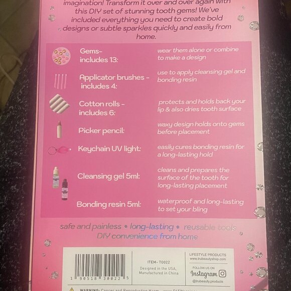 Bling Trap Beginner Tooth Bling Kit - $39.99 (Free Shipping) - Picture 2 of 2